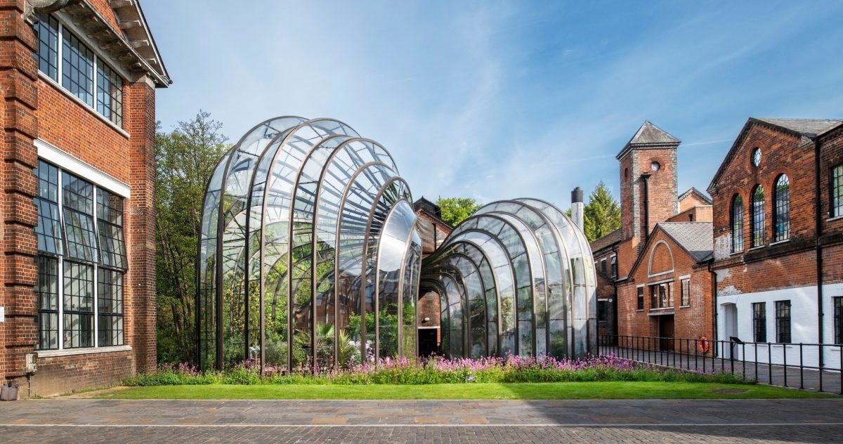 The Bombay Sapphire Distillery in Laverstoke