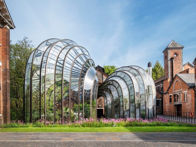 The Bombay Sapphire Distillery in Laverstoke
