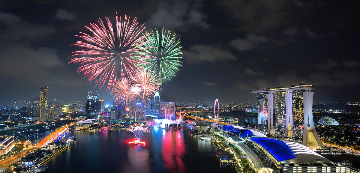 Level33 National Day Fireworks