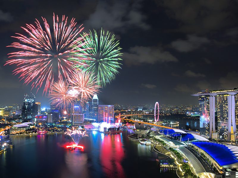 Level33 National Day Fireworks