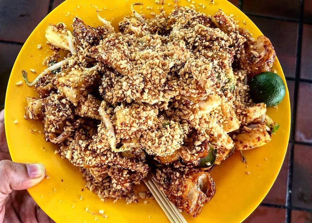 Plate of rojak from Power Rojak Bandung