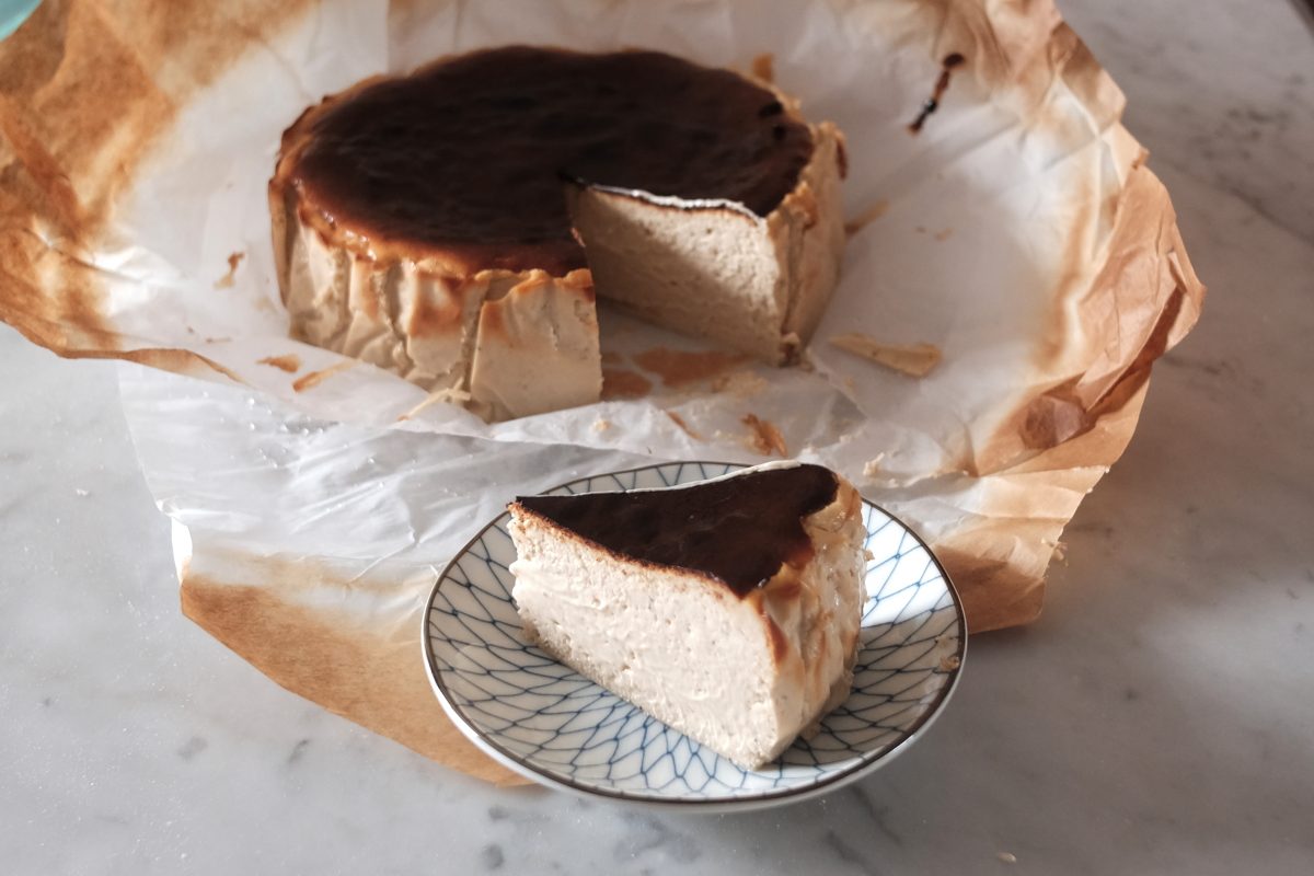 Teaspoon of Love Da Hong Pao Burnt Cheesecake