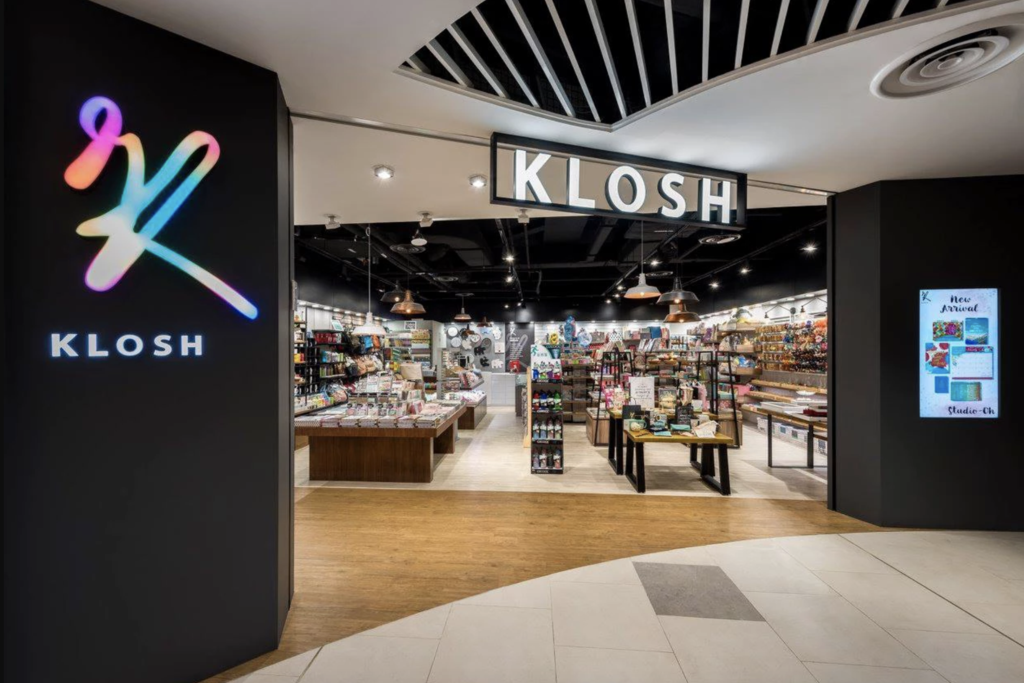 Klosh, interior