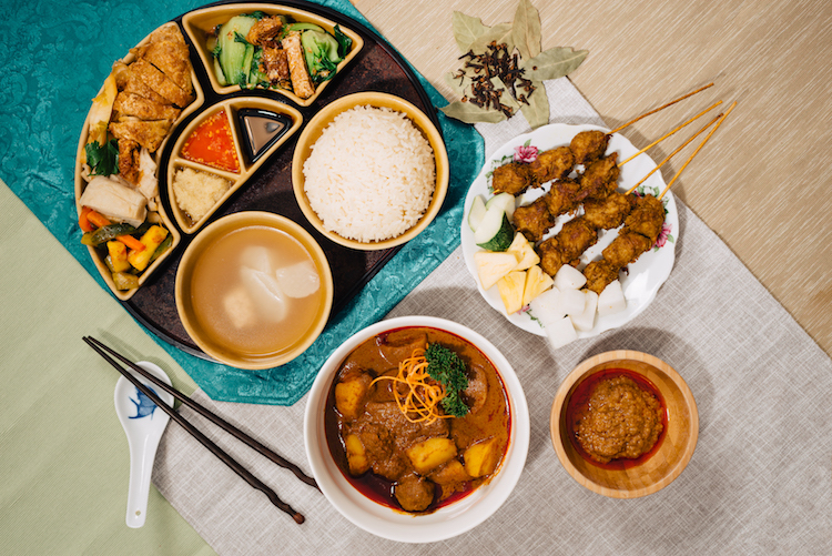Local vegetarian food